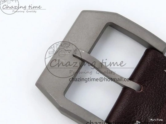 MIROTIME 0515 Pilot Mark XVIII Titanium BLSF 1:1 Best Edition Black Dial on Brown Leather Strap MIYOTA Popular 7020